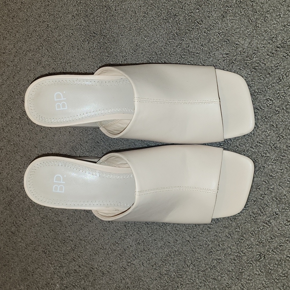 BP open toe mules